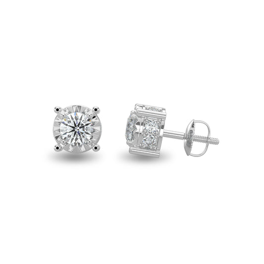1.10 CTW Diam Miracle Plating Earring