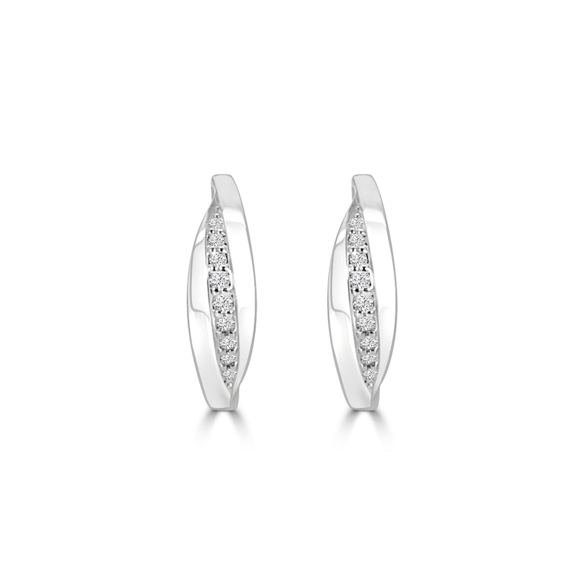 0.10 Ctw Huggies Earring