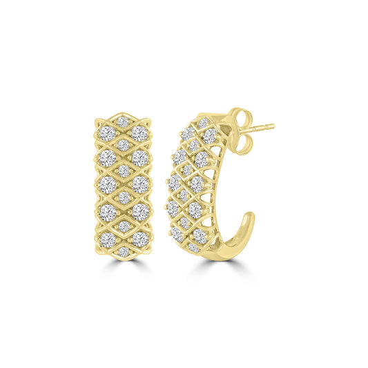 1CT DIA EARRING