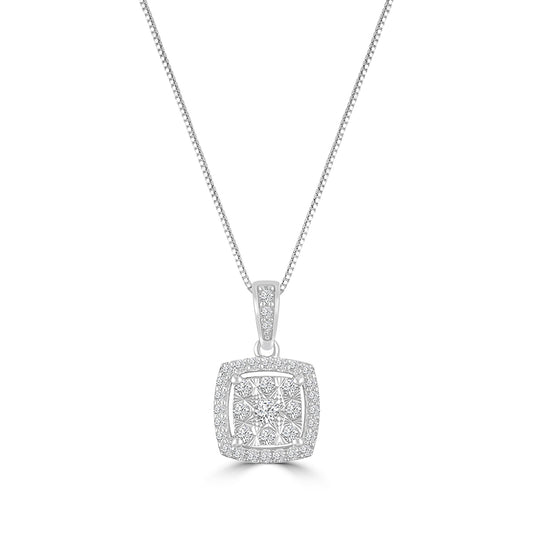 1/4 CTTW DIA PENDANT