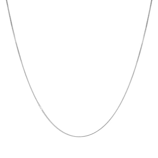 Box Chain Necklace (0.6g-0.8g)