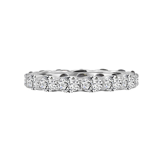2 Ctw Lgd OV Eternity Band Igl Digi Cert
