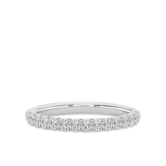 0.5 Ctw Classic Diamond Band in U-Prong Setting