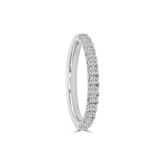 0.5 Ctw Classic Diamond Band in U-Prong Setting