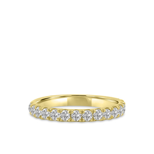 0.75 Ctw Diamond Band in U-Prong Setting