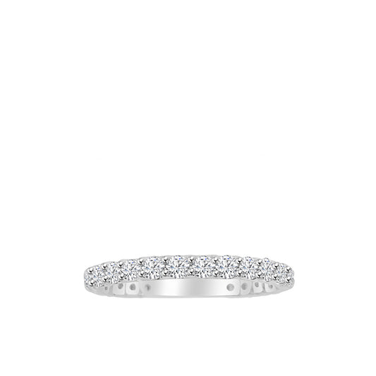 1.00 Ctw Full Eternity Diamond Band in U-Prong Setting