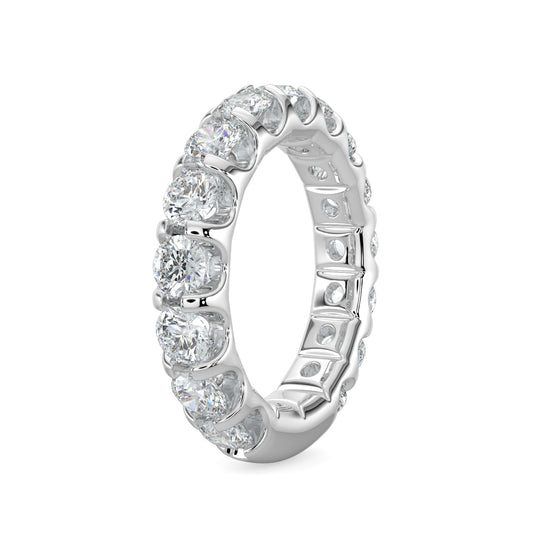 3.00 Ctw Full Diamond Band in U-Prong Setting