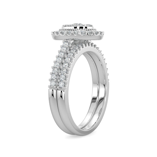 0.75 CTW DIAM Bridal Set