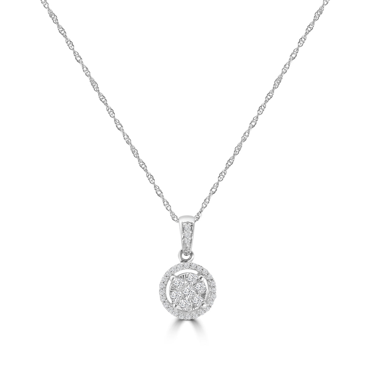 1/4 CTTW DIA SUNBRIGHT PENDANT