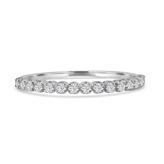 0.25 Ctw Diamond Band in Crown Setting