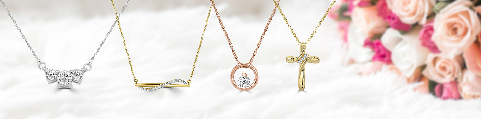 Diamond Pendants & Necklaces
